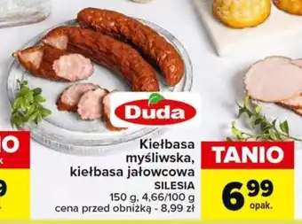 Carrefour Market Kiełbasa myśliwska, kiełbasa jałowcowa 150 g oferta