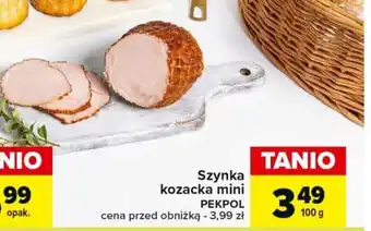 Carrefour Market Szynka kozacka mini PEKPOL 100 g oferta