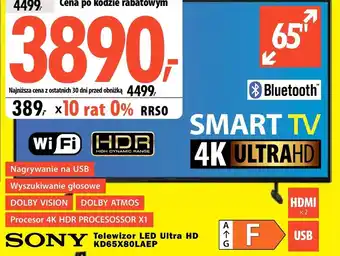 Media Expert Telewizor Sony oferta