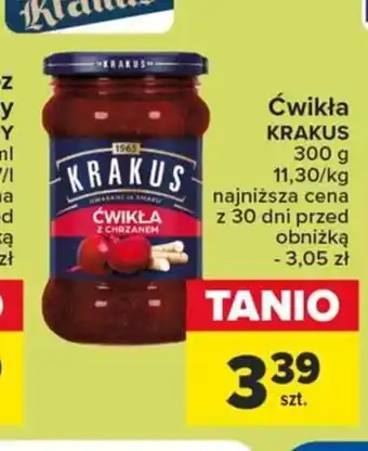 Carrefour Market Ćwikła KRAKUS 300 g oferta