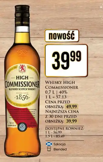 Dino Whisky High Commissioner oferta