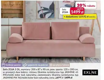 Agata Meble Sofa Exlne oferta