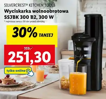 Lidl Wyciskarka wolnoobrotowa SilverCrest oferta