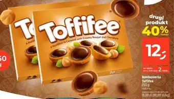 Dealz Toffifee Orzech laskowy w karmelu kremie orzechowym i czekoladzie 250 g (30 sztuk) oferta