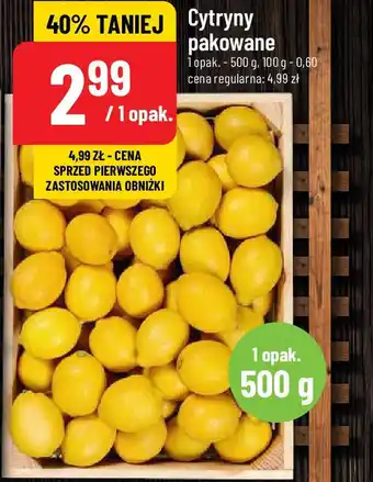 Polomarket Cytryny pakowane 500 g oferta