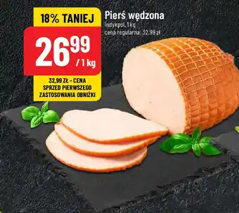 Polomarket Pierś wędzona Indykpol, 1 kg oferta