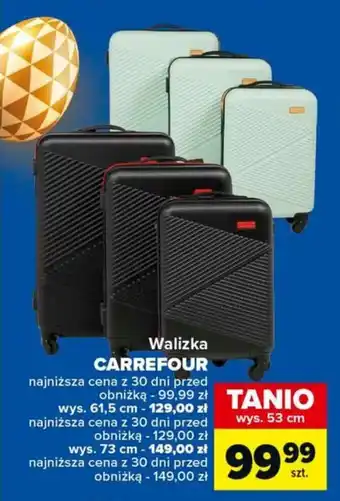 Carrefour Market Walizka CARREFOUR 53 cm oferta