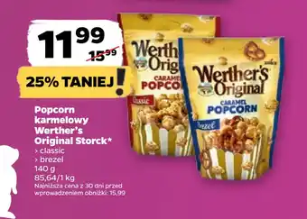 Netto Popcorn karmelowy Werther’s Original Storck oferta