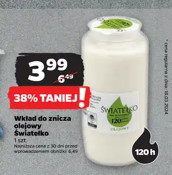 Netto Wkład do znicza olejowy Światełko oferta