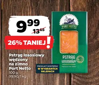 Netto Pstrąg łososiowy wędzony na zimno Port Netto oferta