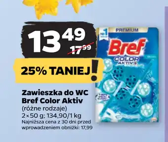 Netto Zawieszka do WC Bref Color Aktiv oferta