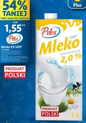 Lidl Mleko Pilos oferta