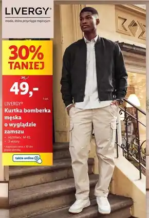 Lidl Kurtka męska Livergy oferta