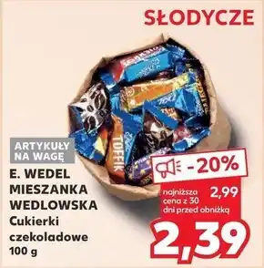 Kaufland Cukierki E. Wedel oferta