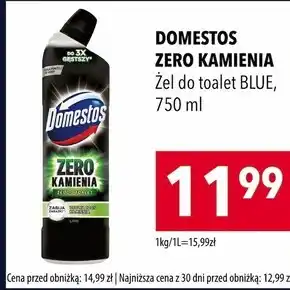 Domestos Zero Kamienia Lime Żel do toalet 750 ml