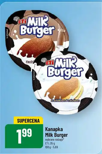 Polomarket Kanapka Milk Burger ETI, 35 g oferta