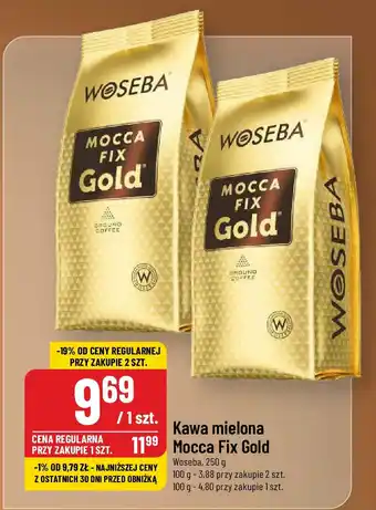 Polomarket Kawa mielona Mocca Fix Gold Woseba, 250 g oferta