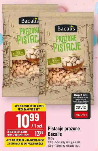 Polomarket Pistacje prażone Bacalis, 200 g oferta