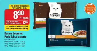 Polomarket Karma Gourmet Perle lub A la carte, 4 x 85 g oferta