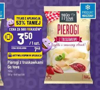 Polomarket Pierogi z truskawkami Go tove, 750 g oferta