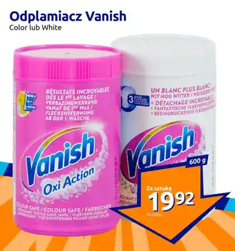 Action Odplamiacz Vanish 600 g oferta