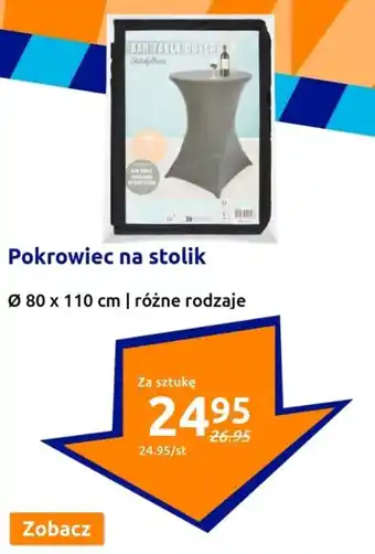 Action Pokrowiec na stolik oferta