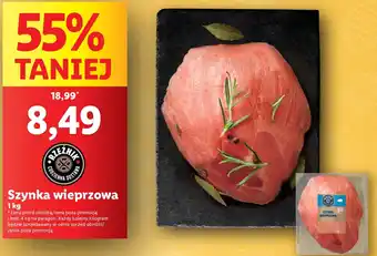 Lidl Szynka wieprzowa 1 kg oferta