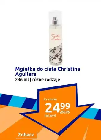 Action Mgiełka do ciała Christina Aguilera 236 ml oferta