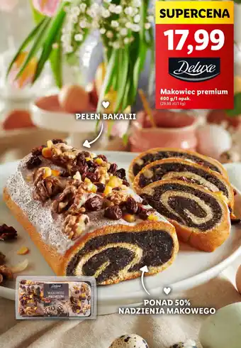 Lidl Makowiec premium 600 g oferta