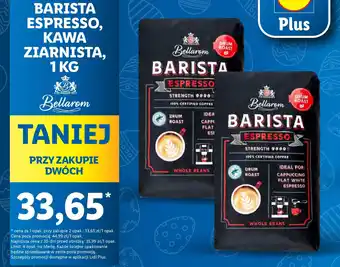 Lidl BARISTA ESPRESSO, KAWA ZIARNISTA, 1 KG oferta