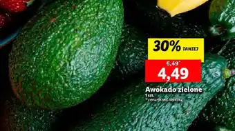 Lidl Awokado zielone oferta