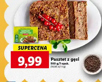 Lidl Pasztet z gęsi 500 g oferta