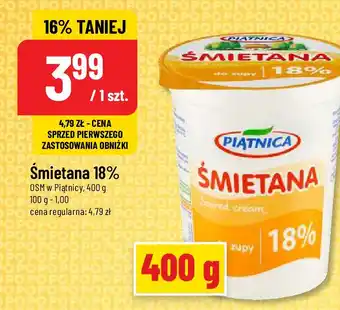 Śmietana 18% 1 SZT 400 G