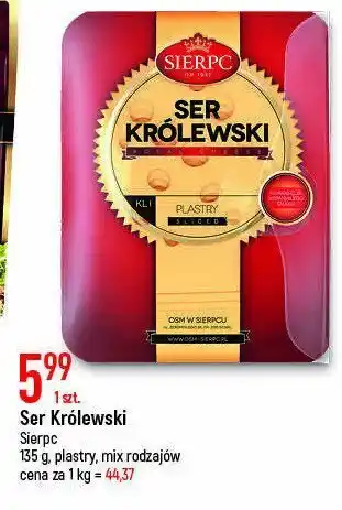 Polomarket Ser królewski plastry 1 SZT 135 G oferta