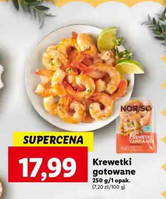 Lidl Krewetki gotowane 250 g oferta
