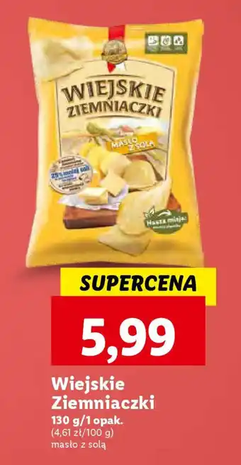 Lidl Wiejskie Ziemniaczki 130 g oferta