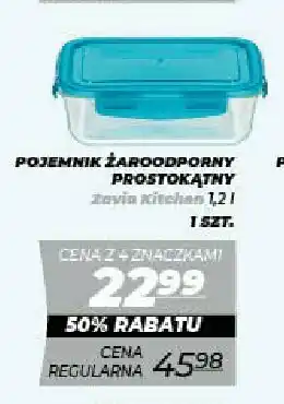 Polomarket Pojemnik żaroodporny prostokątny 1.2 l 1 SZT oferta