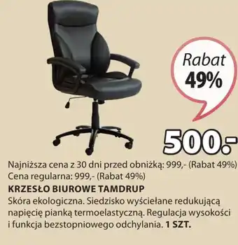 JYSK Krzesło biurowe oferta