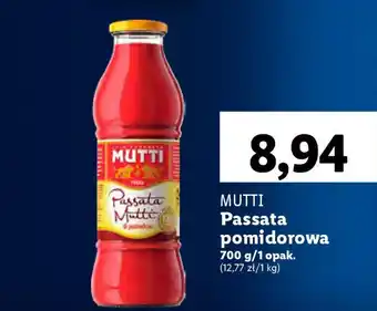 Lidl MUTTI Passata pomidorowa 700 g oferta