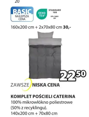 JYSK Komplet pościeli oferta