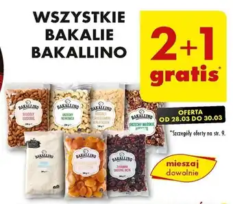 Biedronka WSZYSTKIE BAKALIE BAKALLINO oferta