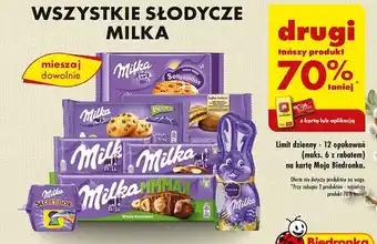 Biedronka WSZYSTKIE SŁODYCZE MILKA oferta