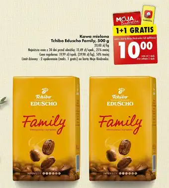 Biedronka Kawa mielona Tchibo Eduscho Family 500 g oferta
