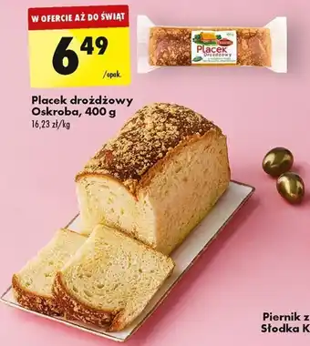 Placek drożdżowy Oskroba 400 g