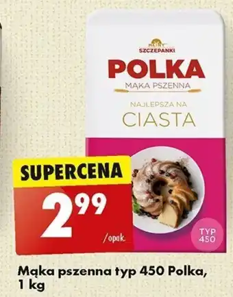 Biedronka Mąka pszenna typ 450 Polka 1kg oferta