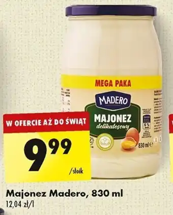Biedronka Majonez Madero 830 ml oferta