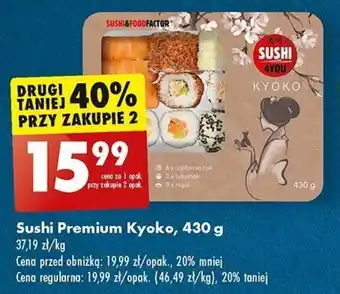 Biedronka Sushi Premium Kyoko 430 g oferta