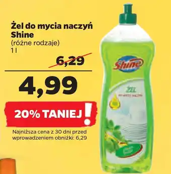 Netto Żel do mycia naczyń fresh mint 1 SZT 1 L oferta