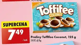 Biedronka Praliny Toffifee Coconut 125 g oferta