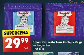 Biedronka Kawa ziarnista Tom Caffe 250 g oferta